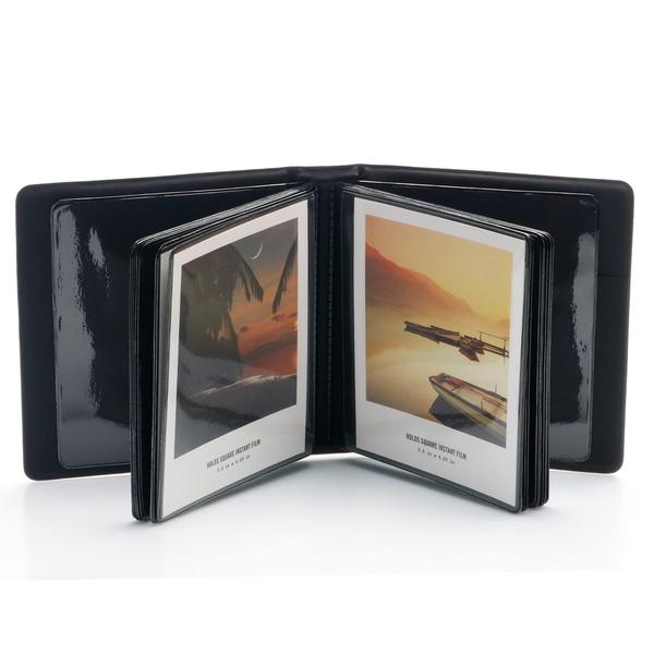 Imagem de Álbum de fotos Polaroid EKEDAC, 33 bolsos, PVC, resistente à água