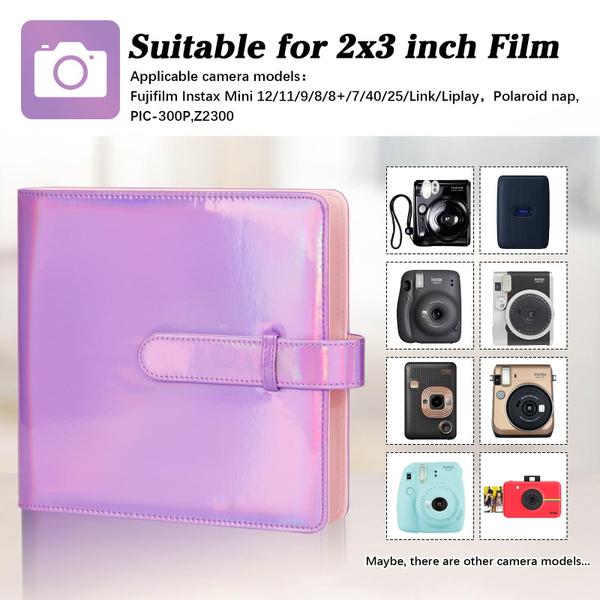 Imagem de Álbum de fotos Ruibytree 360 Pockets para Fujifilm Instax Mini