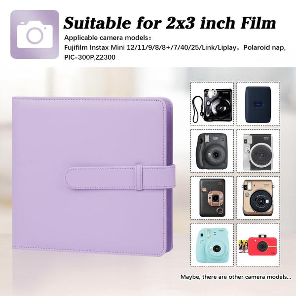 Imagem de Álbum de fotos Ruibytree 360 Pockets para Fujifilm Instax Mini