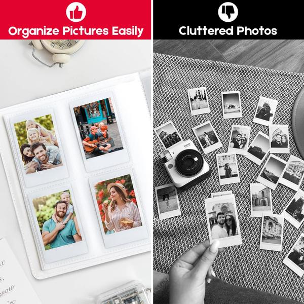 Imagem de Álbum de fotos Tugle 128 bolsos para Fujifilm Instax Mini Camer