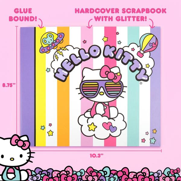 Imagem de Álbum de recortes Hello Kitty, tudo em um, faça você mesmo com mais de 250 itens essenciais