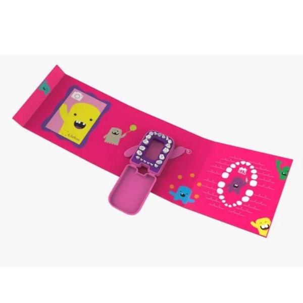 Imagem de Albúm Dental Premium Kit 2 Infantil Com Estojo - ul E Rosa