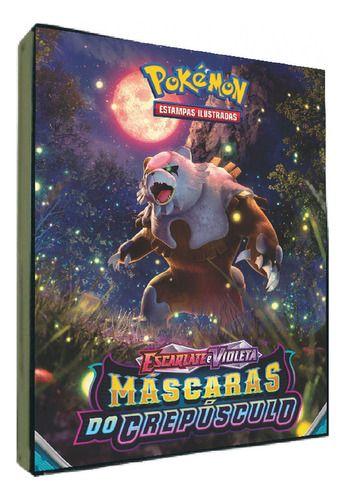 Imagem de Album Fichario Mascaras Do Crepusculo P/ 360 Cartas Pokemon