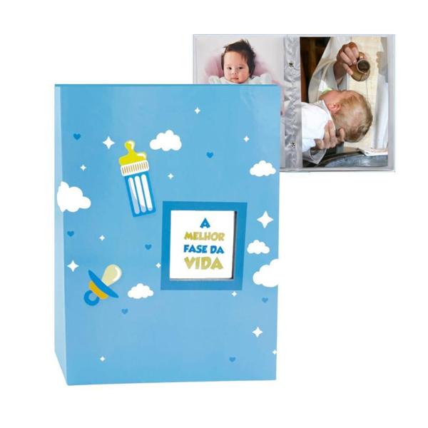 Imagem de Álbum Fotográfico Infantil Bebê Para 100 Fotos 15X21Cm