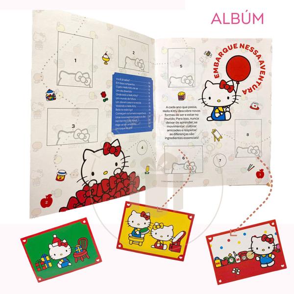 Imagem de Álbum Hello Kitty e Amigos + 50 Figurinhas Aniversário 50 anos Panini 2024