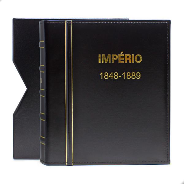 Imagem de Álbum Moedas Super Luxo nº 6 Império Réis 1848 - 1889