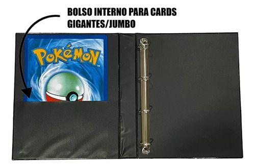 Imagem de Album Pasta Fabulas Nebulosas P/ 180 Cartas Pokemon Cards