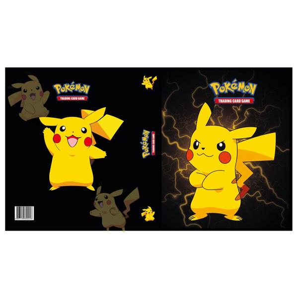 Imagem de Álbum Pasta Fichário Pokemon + 20 Folhas Pikachu Capa Dura