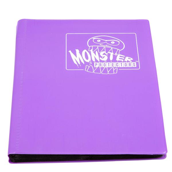 Imagem de Álbum Trading Card Binder Monster 4 Pocket Matte Purple