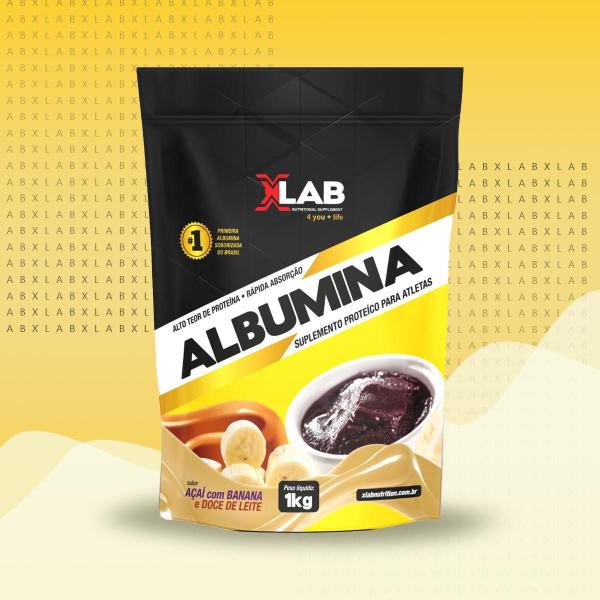 Imagem de Albumina 1kg Açai com Banana e Doce de Leite  XLab - X-lab