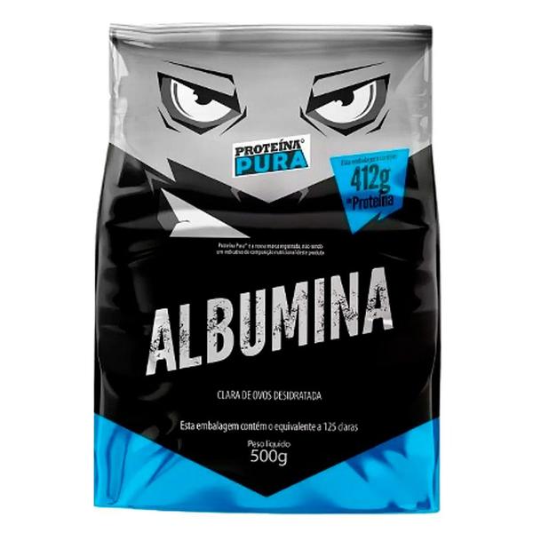 Imagem de Albumina 500g Vários Sabores - Proteína Pura