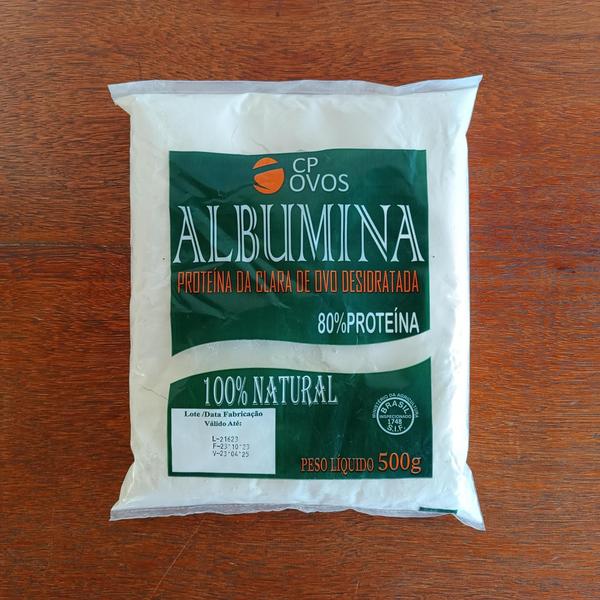 Imagem de Albumina Pura 3kg - Proteína 80% - Suplemento Integral - CP Ovos - 6x500g