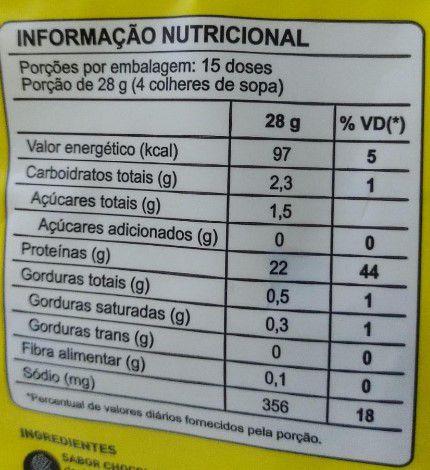 Imagem de Albumina sabor mocaccino 420gr - naturovos