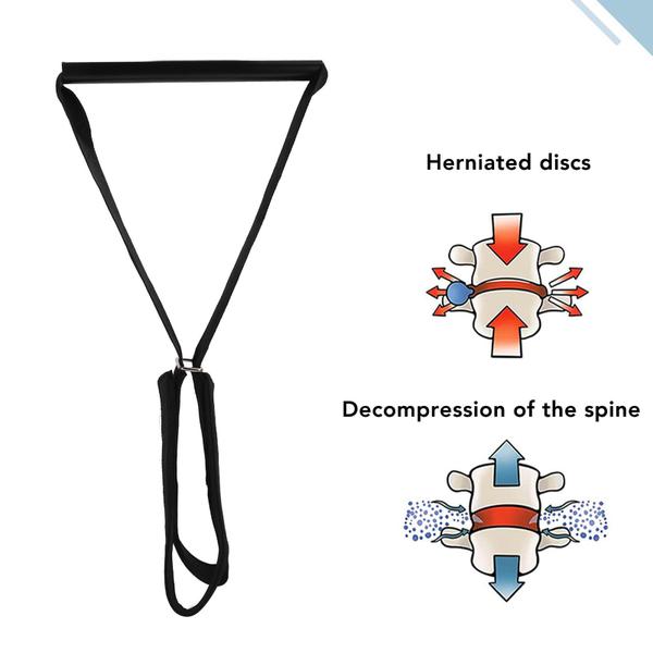 Imagem de Alça de maca de pescoço Dispositivo de tração cervical Banapoy Y Strap