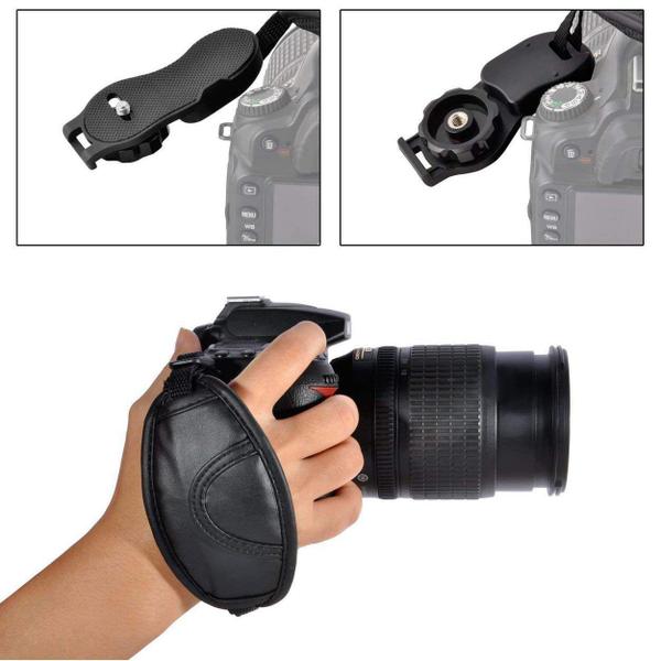 Imagem de Alça de Mão P/ Câmera Fotográfica Hand Strap material sintético e Nylon Elipse