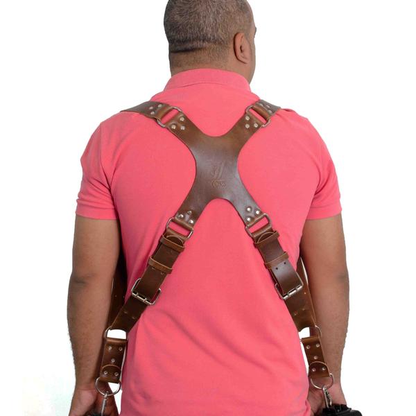 Alça Dupla X-Double Couro Legitimo Cameras Dslr Double Strap - Dedcases Imagem de Alça Dupla X-Double Couro Legitimo Cameras Dslr Double Strap