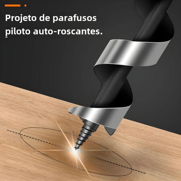 Imagem de Alça Hexagonal para Carpintaria 230mm/300mm - Rolo Broca para Madeira