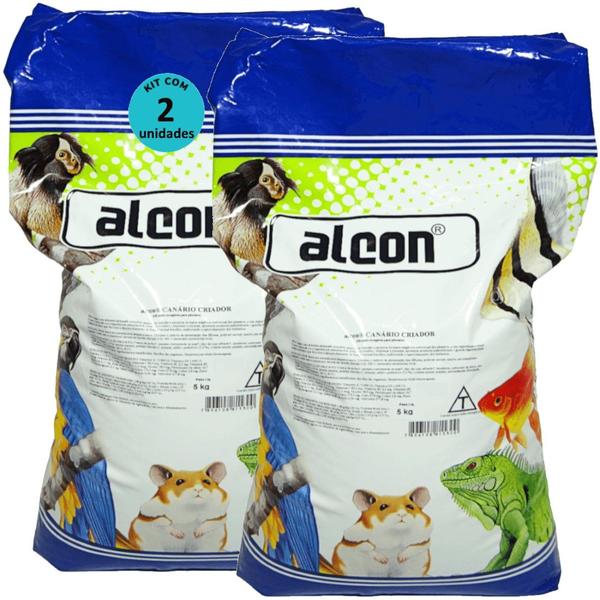 Alcon Canário Criador 5Kg Kit Com 2 Imagem de Alcon Canário Criador 5Kg Kit Com 2