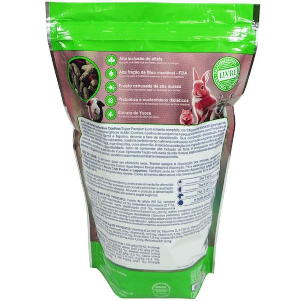Alcon Club Blend Roedores e Coelhos 300g Super Premium Kit Com 4 Imagem de Alcon Club Blend Roedores e Coelhos 300g Super Premium Kit Com 4