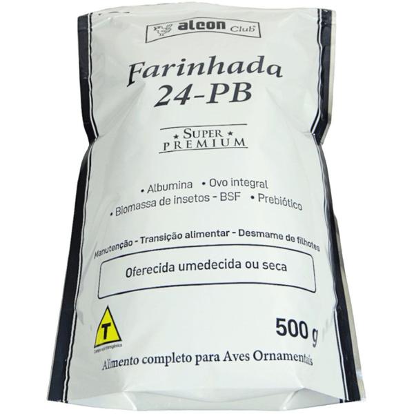 Imagem de Alcon Club Farinhada 24-PB 500g Super Premium Para Aves Ornamentais Kit Com 6