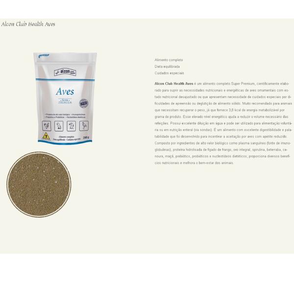 Imagem de Alcon Club Health Aves 250g Super Premium Kit Com 2 unidades