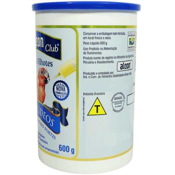 Imagem de Alcon Club Papa Para Filhotes Psitacídeos Super Premium 600g Kit Com 5