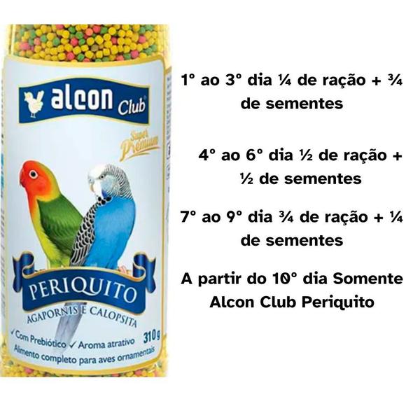 Alcon Club Periquito 310g Alimento Completo para Pássaros Imagem de Alcon Club Periquito 310g Alimento Completo para Pássaros
