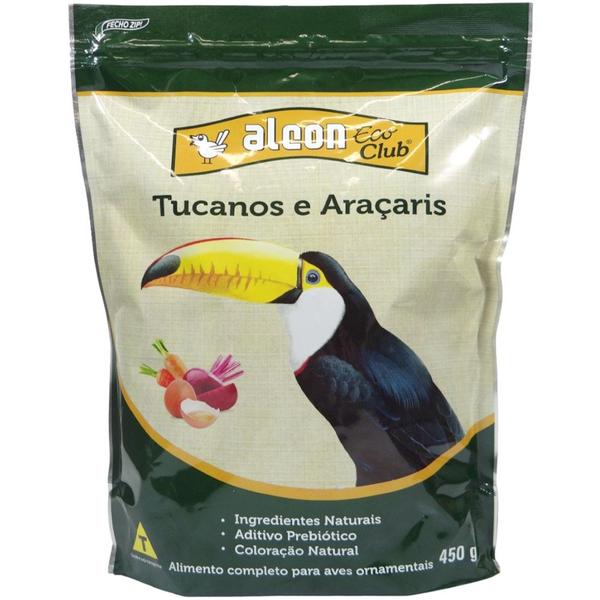 Imagem de Alcon eco club tucanos e araçaris 450g kit com 2 ração para aves