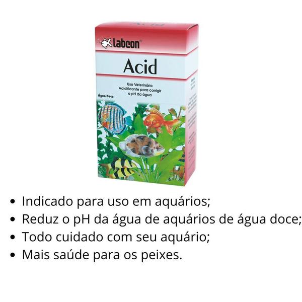 Imagem de Alcon Labcon Acid 15ml Ajustador de pH para Aquários