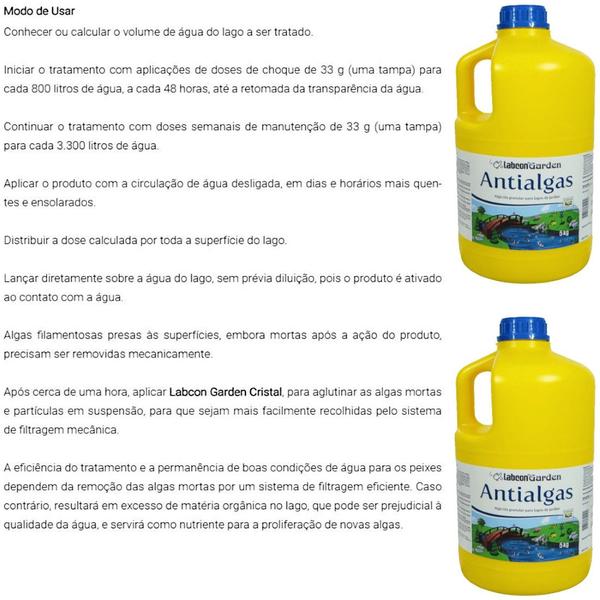 Imagem de Alcon Labcon Garden Antialgas 5kg Kit Com 3 Unidades