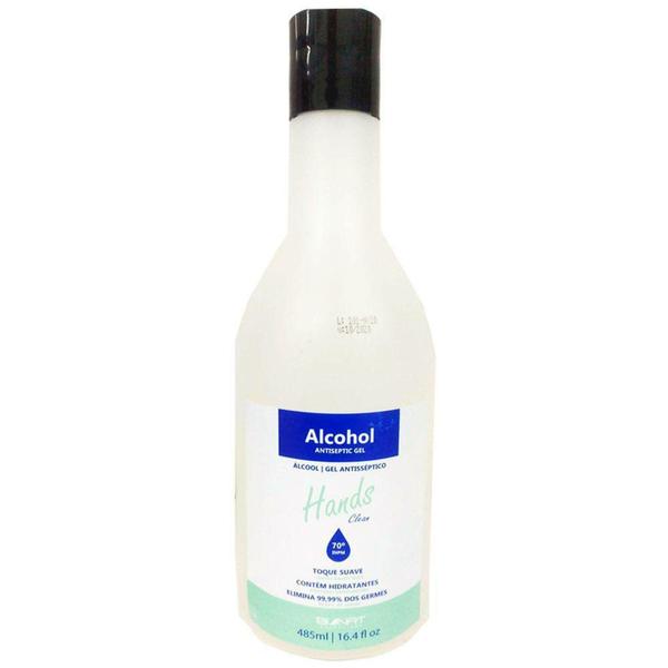 Imagem de Álcool 70 Gel Antisséptico Hidratante 485mL Hands Clean Bion - BIONAT