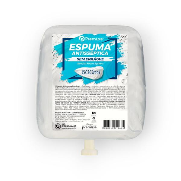 Imagem de Álcool espuma anti-septica  premisse - 600 ml