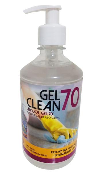 Imagem de Álcool Gel Clean 70 Com Aplicador Para As Mãos 440G TNT