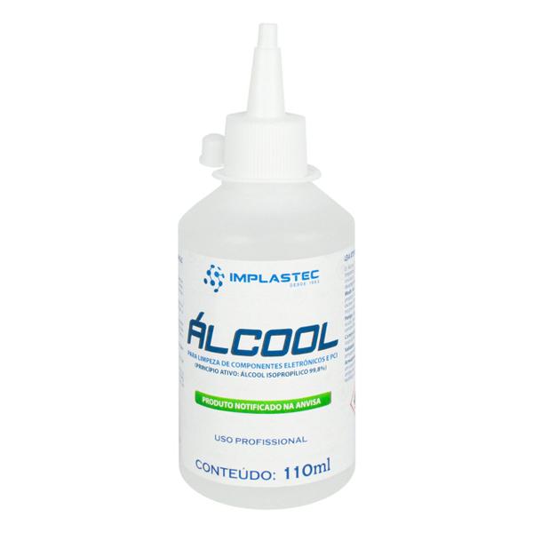 Imagem de Álcool Isopropilico 110ml - 99,8% Isopropanol PCI, Limpeza Eletrônica, Placas e Circuitos