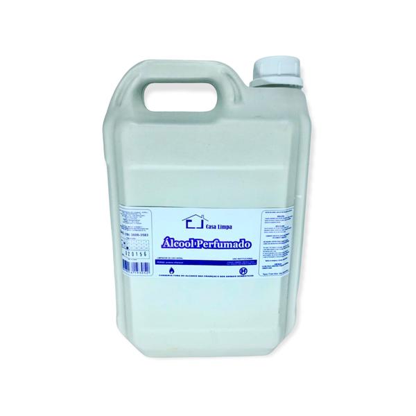 Alcool perfumado caiaque galao 5l climpa - Casa Limpa Imagem de Alcool perfumado caiaque galao 5l climpa