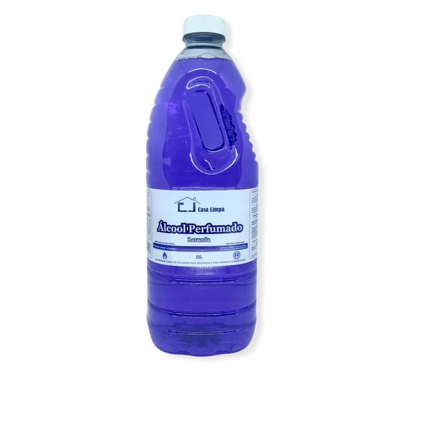 Imagem de Alcool perfumado lavanda 2l climpa