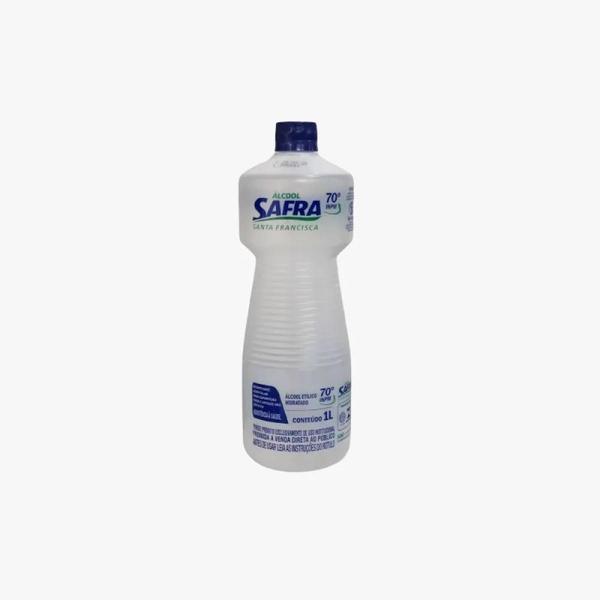 Imagem de Alcool safra  500ml hospitalar caixa c/ 4 litros