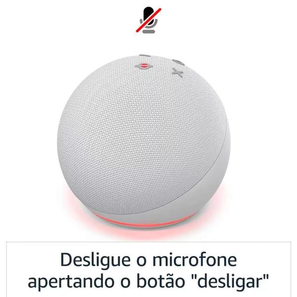 Imagem de Alexa Echo Dot 5 Geração Novo Processador Som Premium Branco