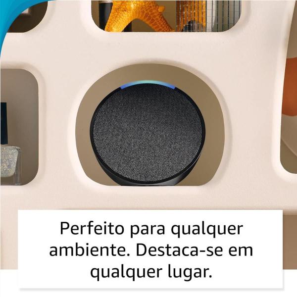 Imagem de Alexa Echo Pop Alto-Falante Inteligente Assistente Virtual