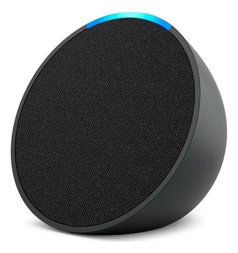 Alexa Echo Pop Smart Speaker Amazon Cor Preto Imagem de Alexa Echo Pop Smart Speaker Amazon Cor Preto