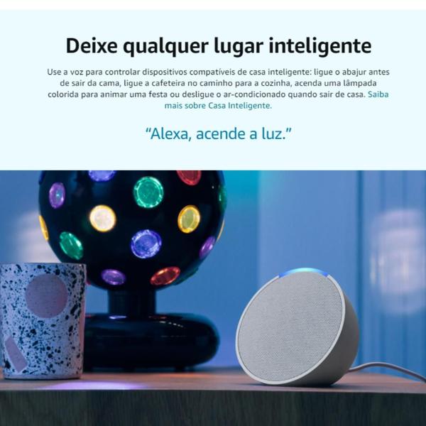 Imagem de Alexa Geração Echo popSmart Speaker alto-falante inteligente com alexa