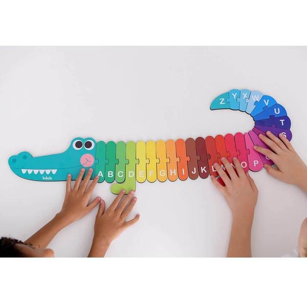 Alfabeto crocodilo babebi Imagem de Alfabeto crocodilo babebi