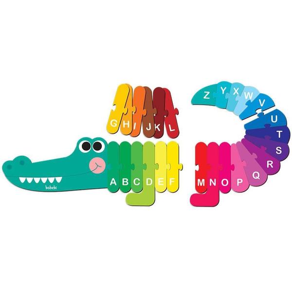 Alfabeto crocodilo babebi Imagem de Alfabeto crocodilo babebi