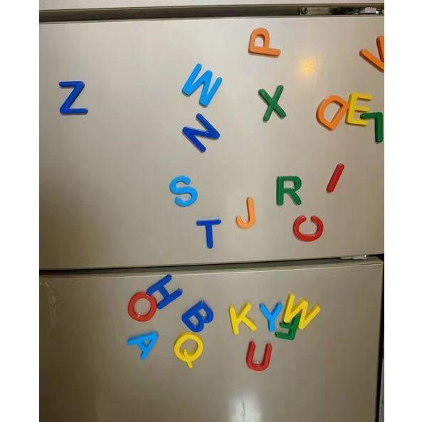 Imagem de Alfabeto Magnetico Infantil 43 Letras E Numeros Imantados E Educativos