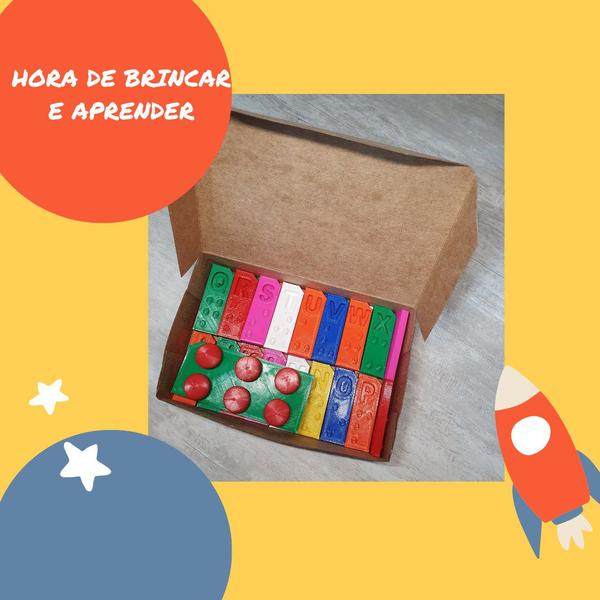 Alfabeto Móvel Em Braile + Brailito Célula Simulada - Paes & Almeida Imagem de Alfabeto Móvel Em Braile + Brailito Célula Simulada