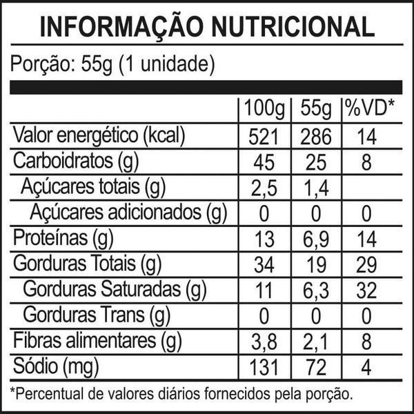 Imagem de Alfajor Dr. Peanut (Display 12 unid. 55g) - Sabor: Cookies e Cream