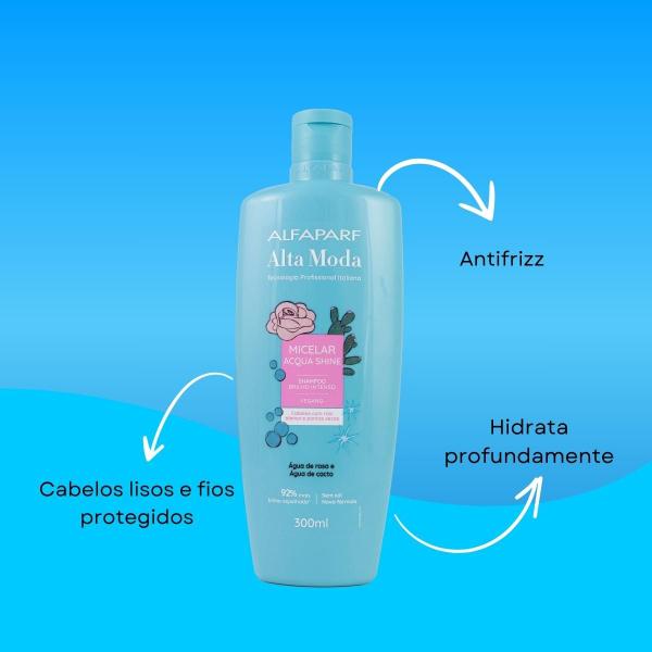 Imagem de Alfaparf Alta Moda Micelar Acqua Shine Shampoo 300ml