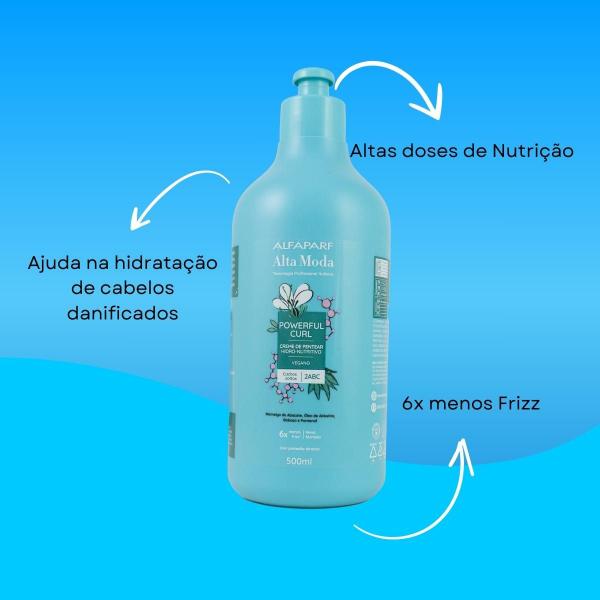 Imagem de Alfaparf Alta Moda Powerful Curl Cachos dos Sonhos Creme 500ml