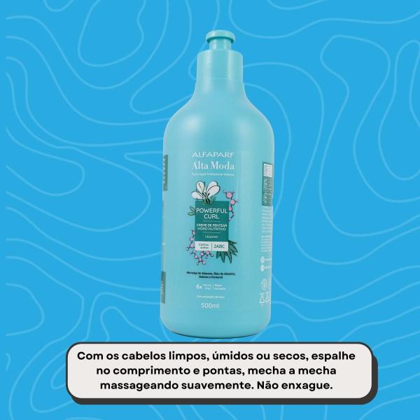 Imagem de Alfaparf Alta Moda Powerful Curl Cachos dos Sonhos Creme 500ml