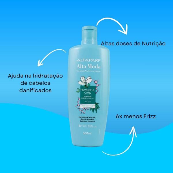 Imagem de Alfaparf Alta Moda Powerful Curl Shampoo 300ml